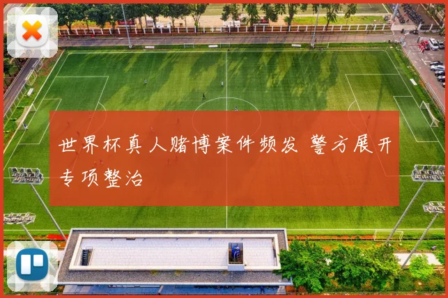 世界杯真人赌博案件频发 警方展开专项整治