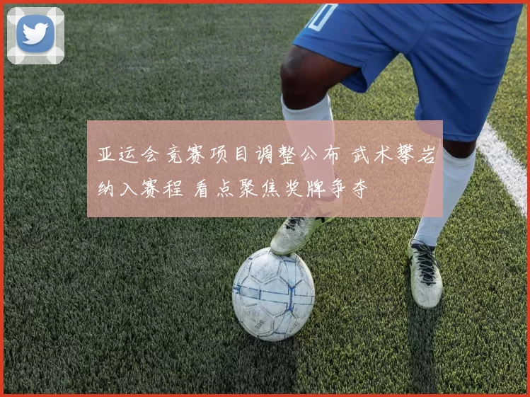 亚运会竞赛项目调整公布 武术攀岩纳入赛程 看点聚焦奖牌争夺